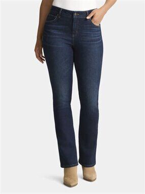 Time and Tru Dark Blue Skinny Jeans High Rise
